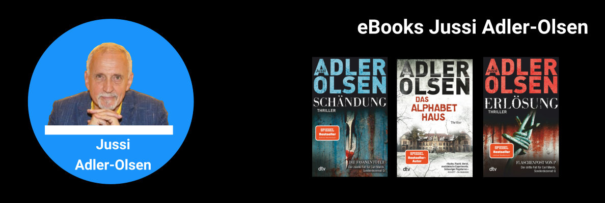 Jussi Adler-Olsen Bestseller eBooks